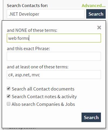 search form