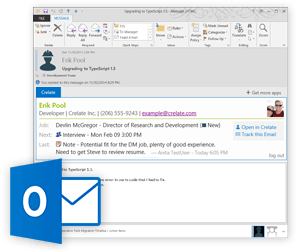 Crelate for Outlook