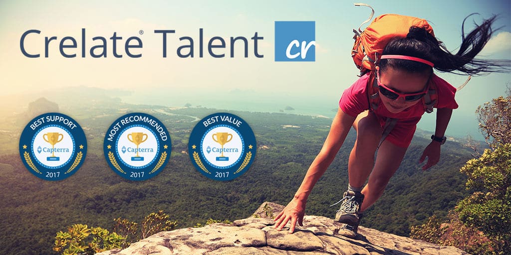 Crelate Talent wins Capterra 2017 Awards