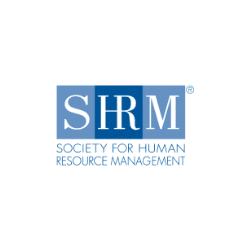 The society for human resource management logo, about Crelate.