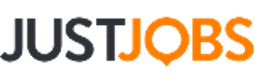Just jobs logo on a green background with recruiting integrations.