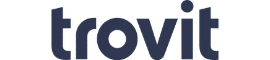 The trovit logo with recruiting integrations on a green background.