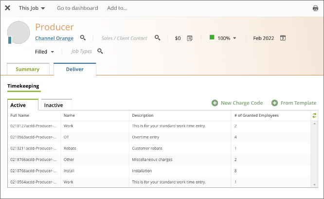 Crelate Deliver Functionality