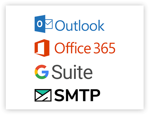 Talent management logos for Office 365 and Google Suite.