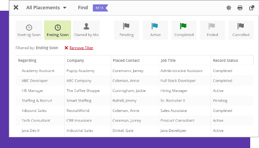 screenshot, list, employees