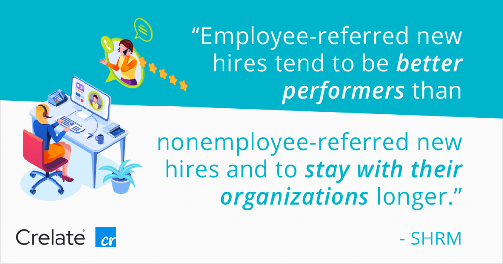 The Importance Of Employee Referrals For Staffing Agencies And How To Get Them Right Crelate