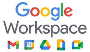 Google, workspace, logo, icons.