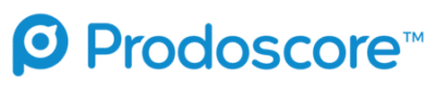 The logo for prodoscore with recruiting integration.