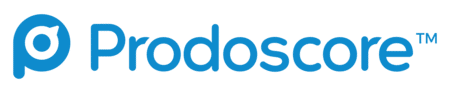 The logo for prodoscore with recruiting integration.