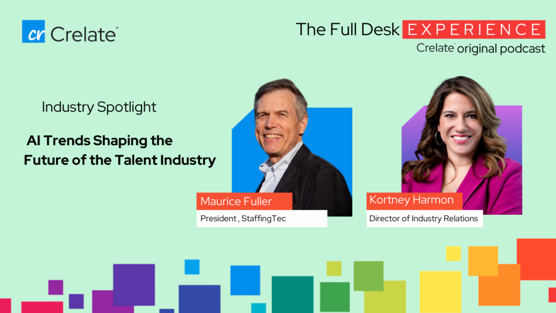 In this episode of The Full Desk Experience, Kortney Harmon talks about how technology should not be seen as a silver bullet solution for all problems in the staffing and recruiting industry; addressing the root causes of issues is crucial.