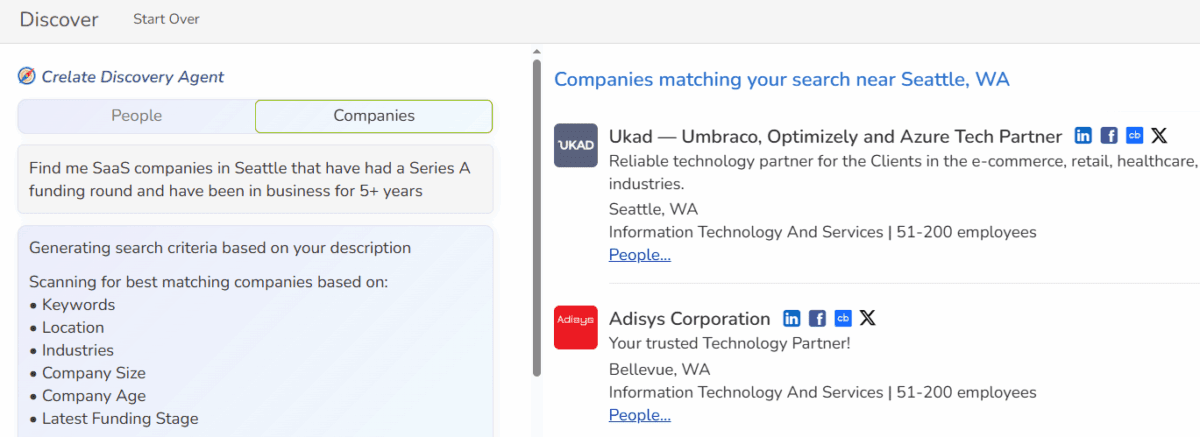 Company Details Enrichment Product Roadmap