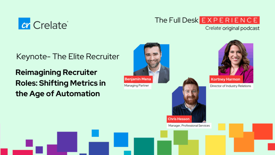 Ep.142 Keynote Kortney Ben [Podcast] Kortney Harmon Keynote | The Elite Recruiter - Reimagining Recruiter Roles: Shifting Metrics in the Age of Automation