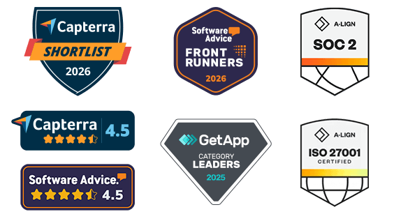 G2, Capterra, Gartner Awards for Crelate Recruiting Software
