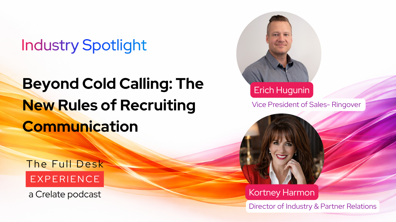 In this episode of The Full Desk Experience, Kortney Harmon talks about how technology should not be seen as a silver bullet solution for all problems in the staffing and recruiting industry; addressing the root causes of issues is crucial.