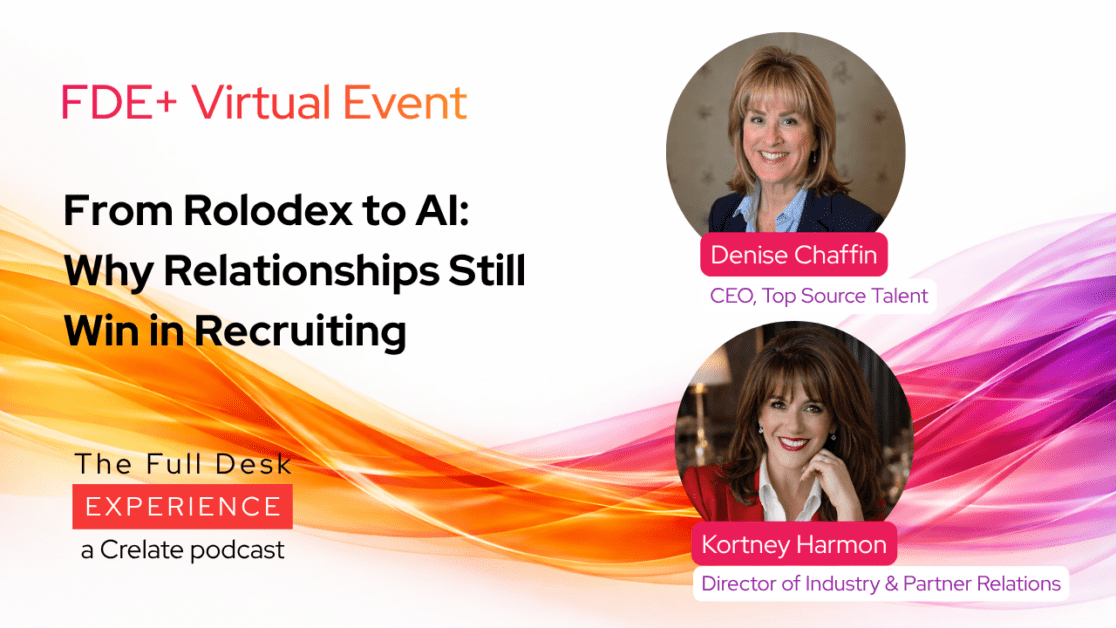 Final 5 [Podcast] FDE+ | From Rolodex to AI: Why Relationships Still Win in Recruiting with Denise Chaffin, CEO of Top Source Talent