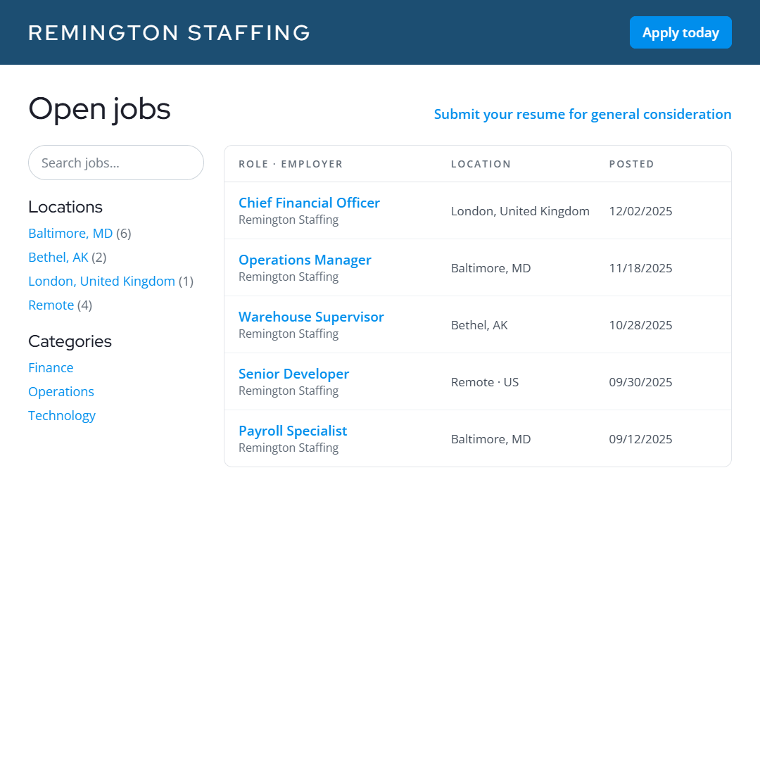 18 job portal 1 Discover Talent