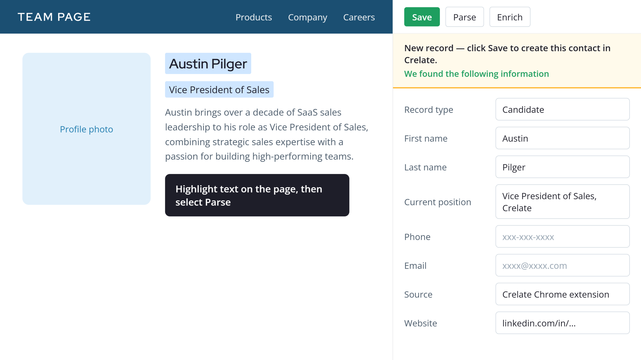 23 chrome extension parse scaled Discover Talent