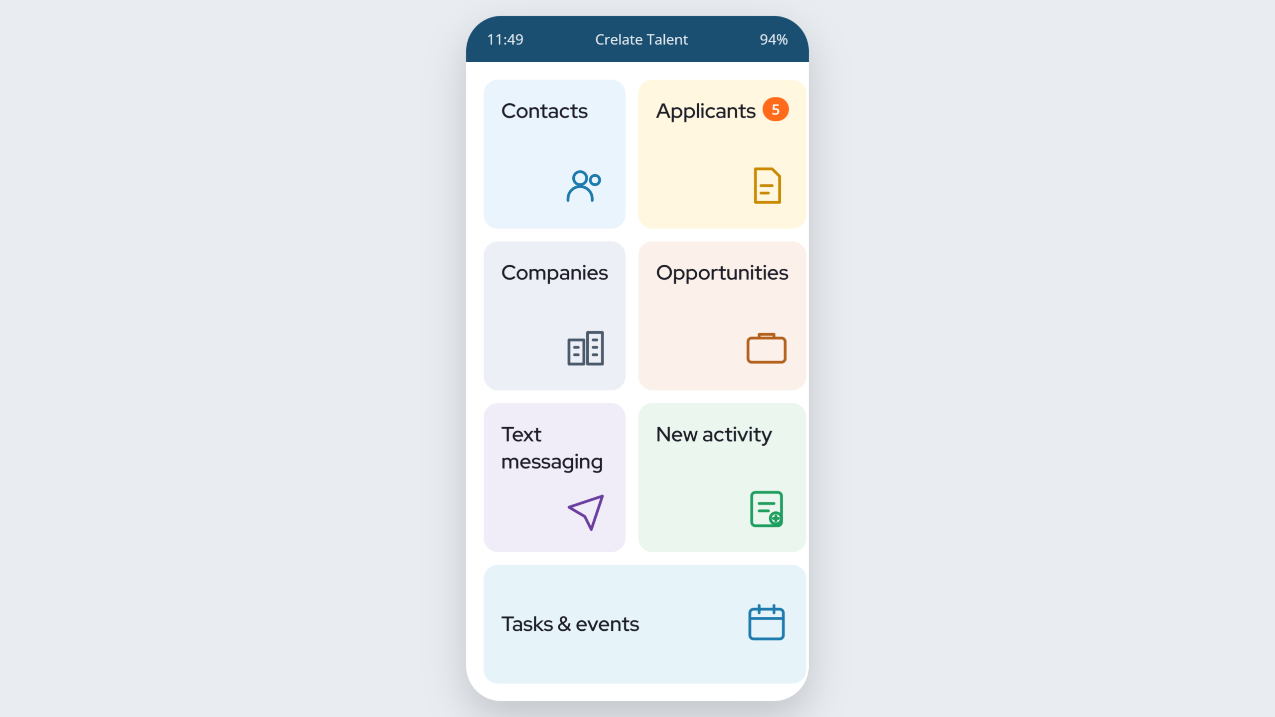 25 mobile app scaled Engage Candidates
