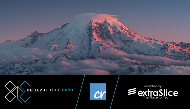 Crelate Bellevue Tech Expo Logo Mt Rainer