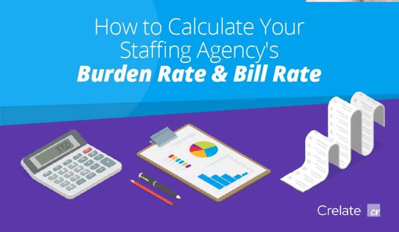 How to calculate your staffing agency's burden rate and bill rate