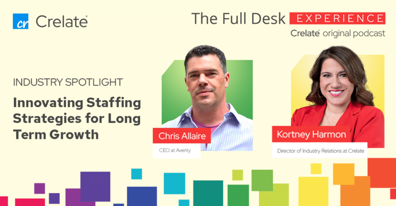 The full desk experience - innovating staffing strategies for term long growth.