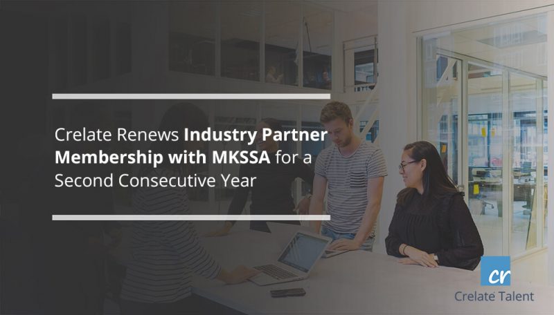 Crelate Renews Industry Partner Membership with MKSSA for a Second Consecutive Year