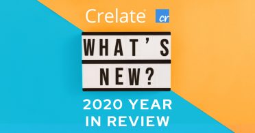 Crelate's Year in Review for 2020, acknowledging the arrival of 2021.